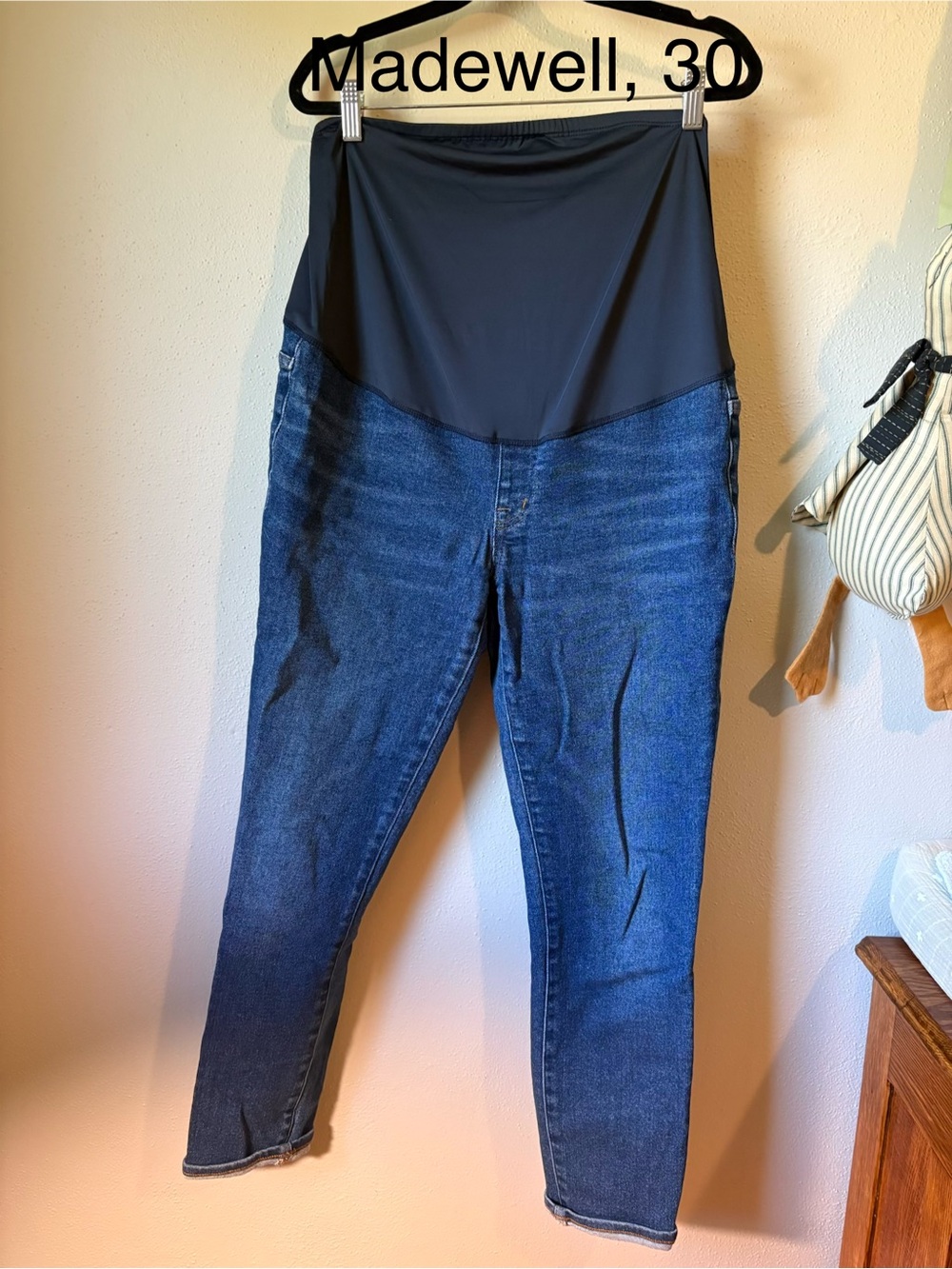 Madewell Maternity skinny jeans
